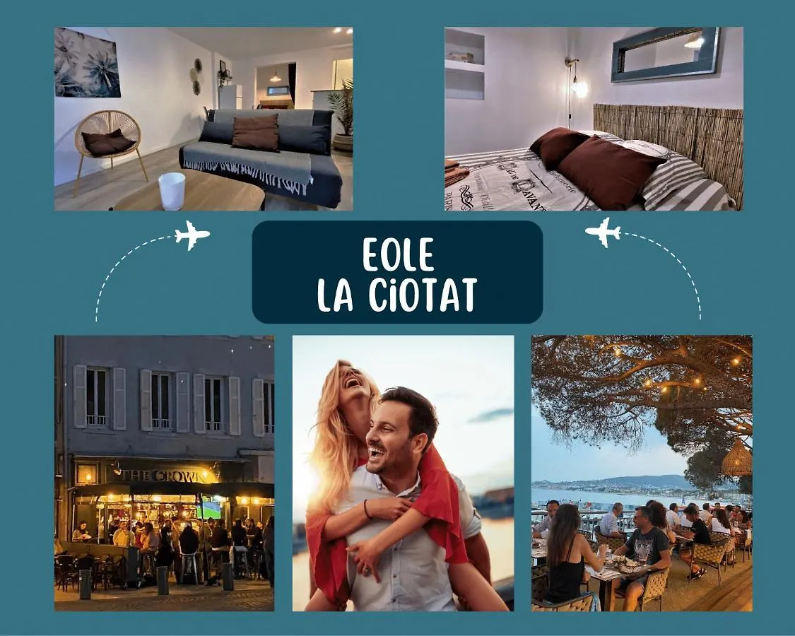 Apartment Eole Appartement 2 Pers 47M² La Ciotat